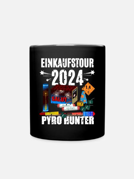 New Year's Eve Shopping Tour 2024 - Full Colour Mug - black