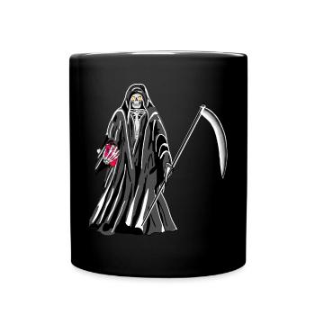 La Faucheuse - Mug uni - noir - Devant