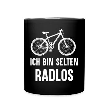 Rare Wheelless Bicycle Mountain Bike Road Bike - Full Colour Mug - black - Front