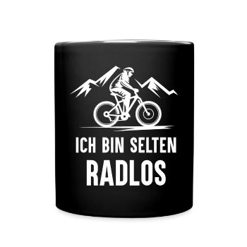 Rare Wheelless Bicycle Mountain Bike Road Bike - Full Colour Mug - black - Front
