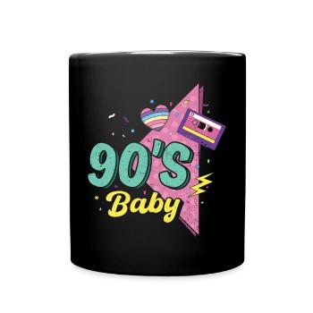 années quatre-vingt-dix - Mug uni - noir - Devant
