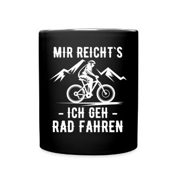 Vélo Disant VTT Vélo de route E-Bike - Mug uni - noir - Devant