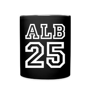 ALBANIA - Tasse einfarbig - Schwarz - Vorne
