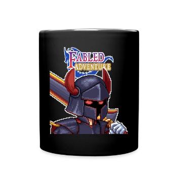 Fabled Adventure - Tasse einfarbig - Schwarz - Vorne