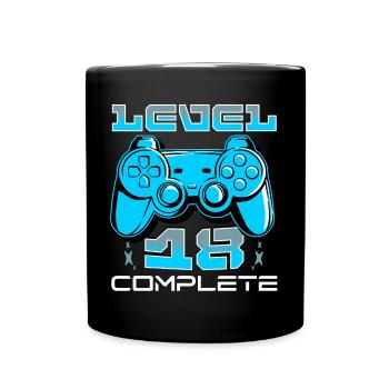 Manette de jeu complète de niveau 18 - Mug uni - noir - Devant