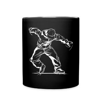 Breakdancer Sketch - Full Colour Mug - black - Front