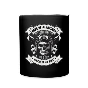 Sons of Alzheimer | Where is my bike? - Full Colour Mug - black - Front