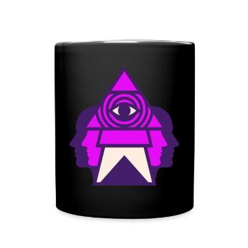 Third Eye Logo - Full Colour Mug - black - Front