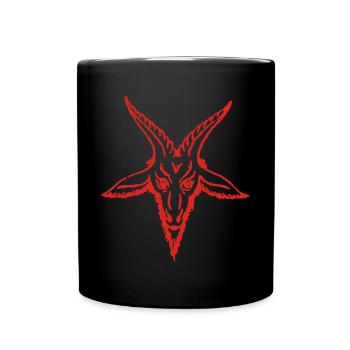 satan - Mug uni - noir - Devant
