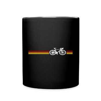 Bicycle Road Cycling - Full Colour Mug - black - Front