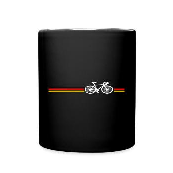Bicycle Road Cycling - Full Colour Mug - black - Front