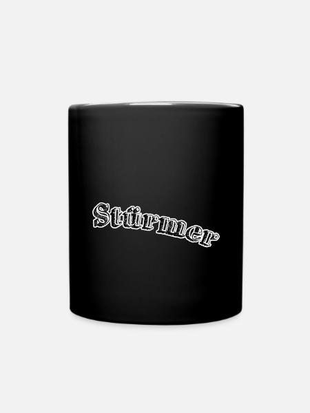 Stürmer - Tasse einfarbig - Schwarz