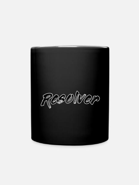 Resolver - Full Colour Mug - black