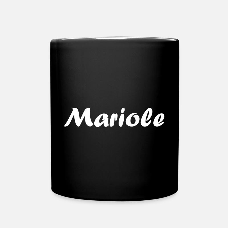 Mariole - Mug uni - noir
