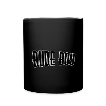 Rude boy - Full Colour Mug - black - Front