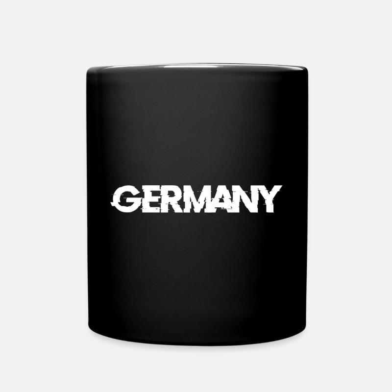 Germany - Tasse einfarbig - Schwarz