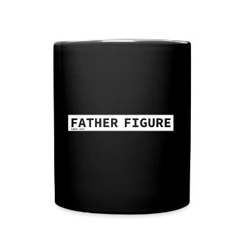 Father Figure since 2024. Gifts for dads. - Full Colour Mug - black - Front