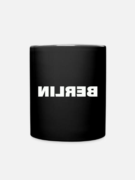 BERLIN - Tasse einfarbig - Schwarz