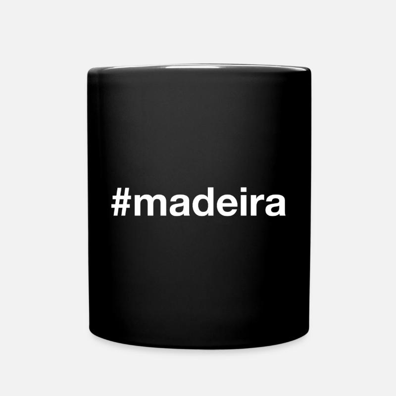 Hashtag de Madère - Mug uni - noir