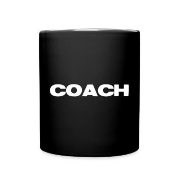 Coach Bold - Full Colour Mug - black - Front