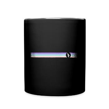 Windsurfer - Tasse einfarbig - Schwarz - Vorne