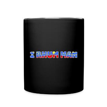 I Rhum Man Réunion -Humour - Mug uni - noir - Devant