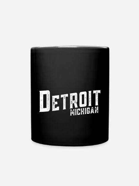 Detroit - Mug uni - noir