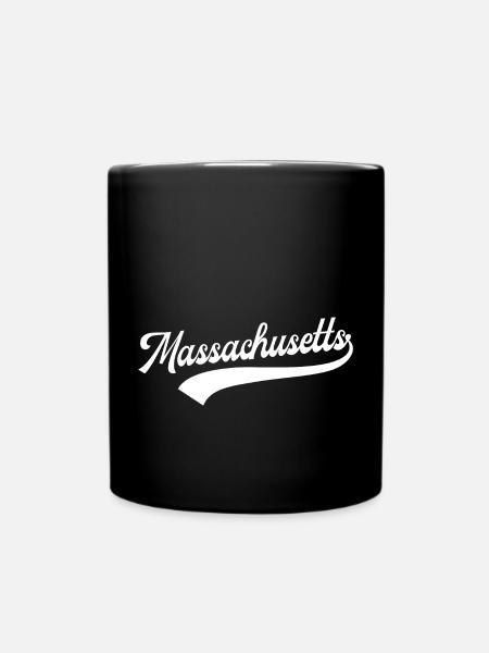 Massachusetts - Tasse einfarbig - Schwarz
