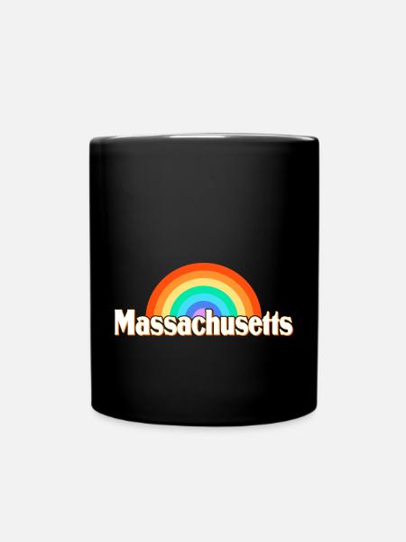 Massachusetts - Tasse einfarbig - Schwarz