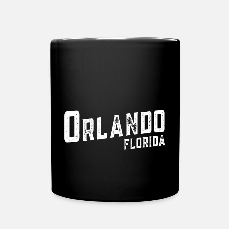 Orlando Floride - Mug uni - noir