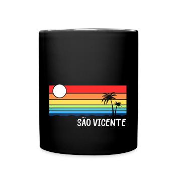 São Vicente Cap-Vert Cabo Verde Tourisme Cabo Verde - Mug uni - noir - Devant