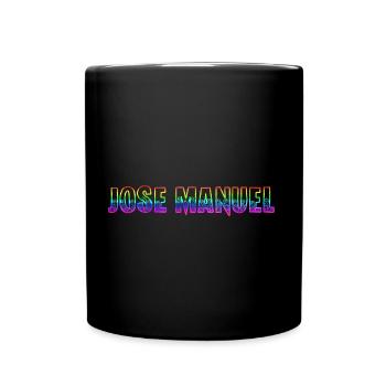 Jose Manuel RS Rainbow - Full Colour Mug - black - Front