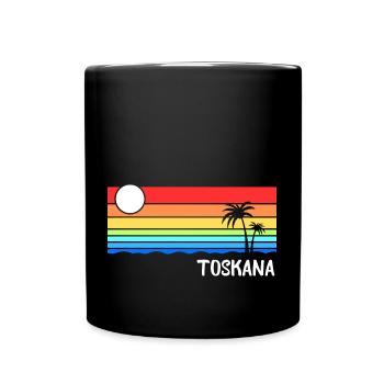 Tuscany Italy Tuscany Holidays Venice - Full Colour Mug - black - Front