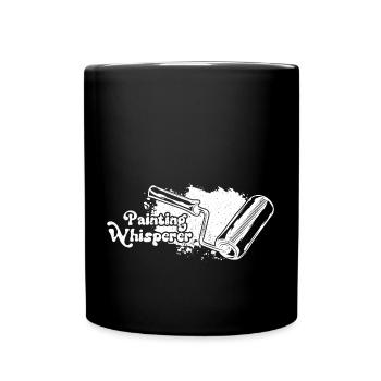 Peinture Chuchoteur Peinture Décoration artistique - Mug uni - noir - Devant
