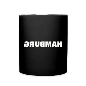 HAMBURG - Tasse einfarbig - Schwarz - Vorne