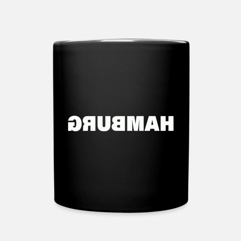 HAMBURG - Tasse einfarbig - Schwarz