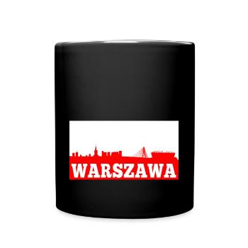 Varsovie, Pologne / Warszawa, Polska - Mug uni - noir - Devant