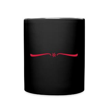 Jour de Noël - Mug uni - noir - Devant