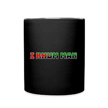 I Rhum Man couleur Martinique - Humour - Mug uni - noir - Devant