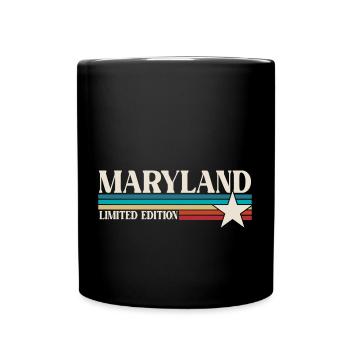 Maryland - Full Colour Mug - black - Front