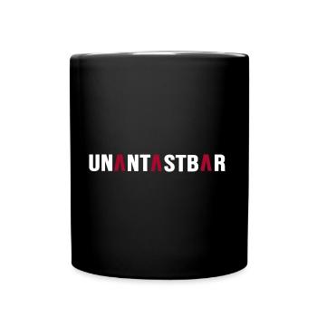 agent unantastbar undercover cool chef - Tasse einfarbig - Schwarz - Vorne