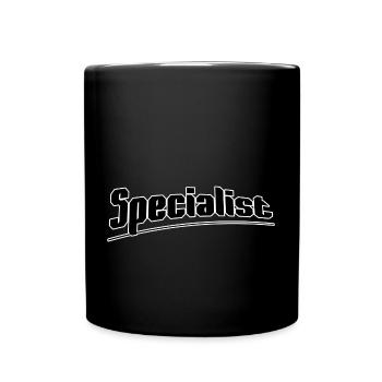 Spécialiste - Mug uni - noir - Devant