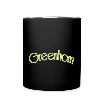 Blanc-bec - Mug uni - noir - Devant