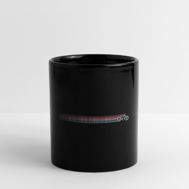 Gradient Barcode Sunset Full Colour Mug