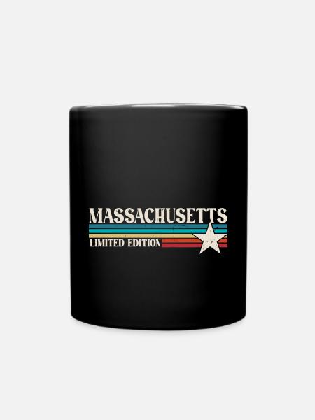 Massachusetts - Tasse einfarbig - Schwarz