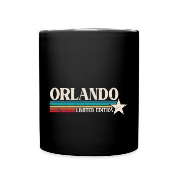 Orlando Florida - Full Colour Mug - black - Front