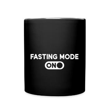 Fastenmodus An Ramadan - Tasse einfarbig - Schwarz - Vorne