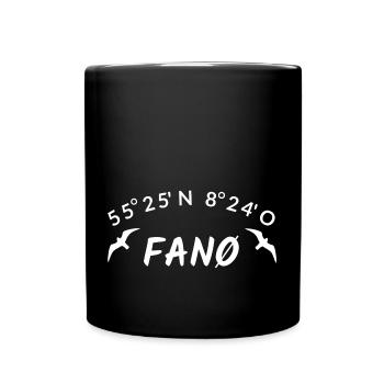 Fanø Fanö Dänemark Urlaub Idee - Tasse einfarbig - Schwarz - Vorne