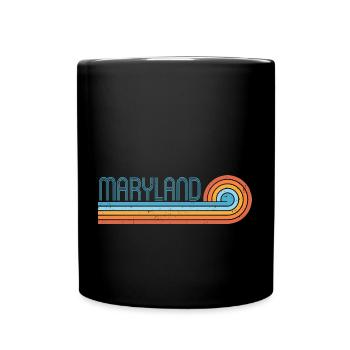 Maryland - Full Colour Mug - black - Front