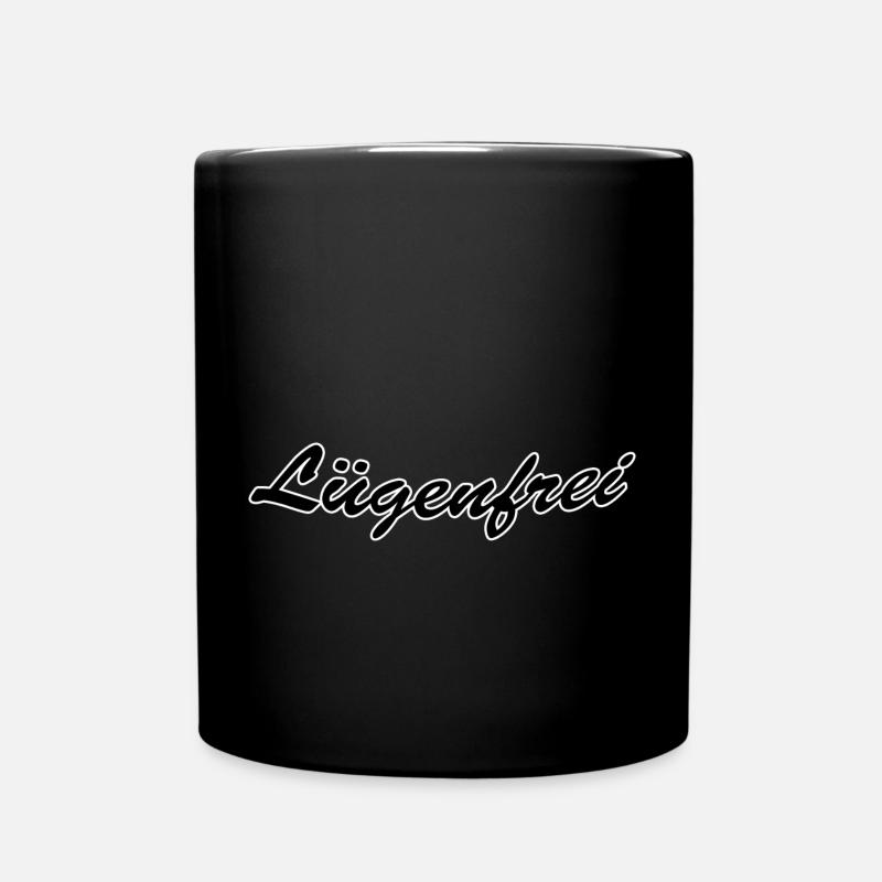 Mensonge libre - Mug uni - noir